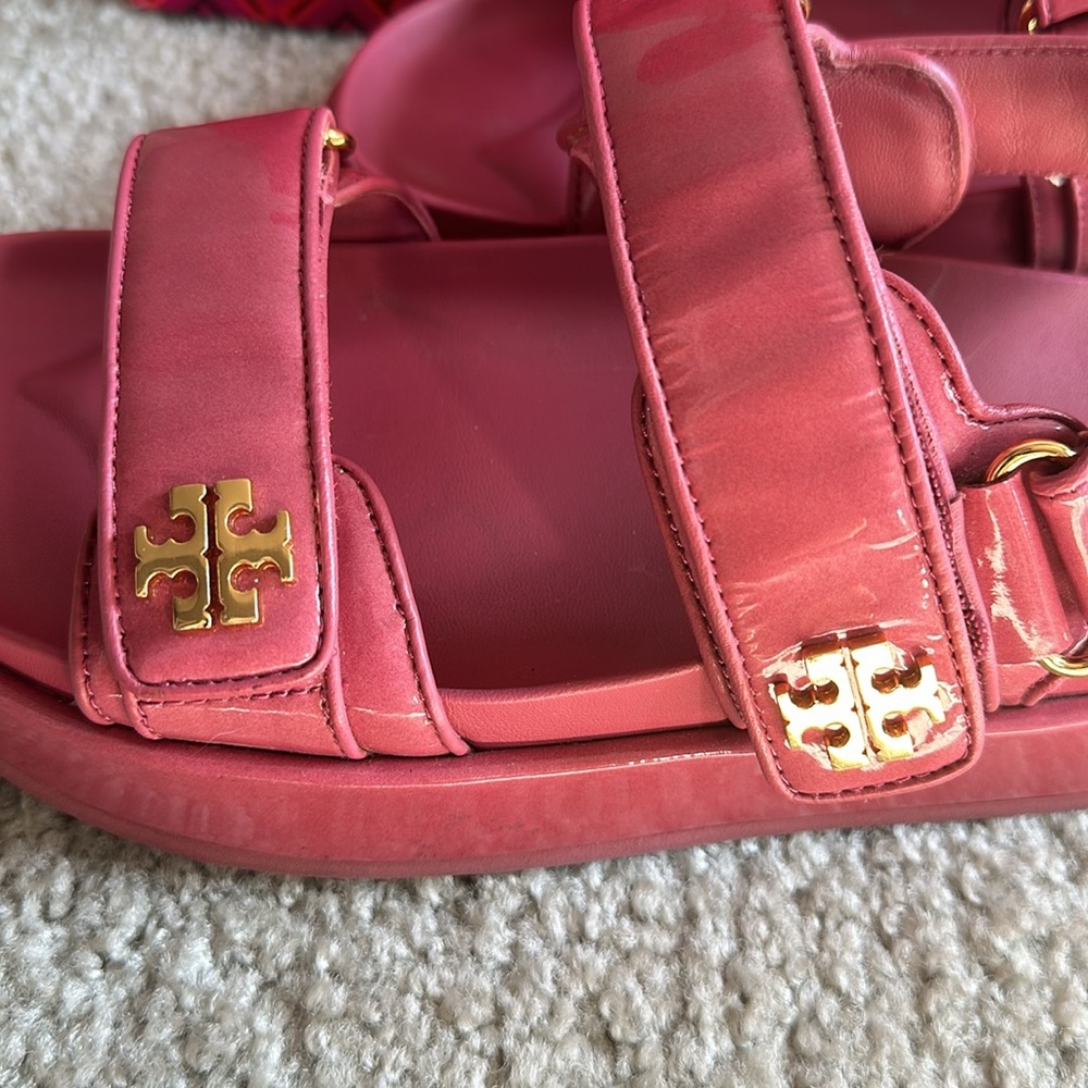 Tory Burch Pink Sandals - Picture 6 of 11